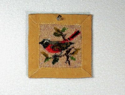 画像3: ツヴィスト刺繍タペストリー　鳥　Ｒ