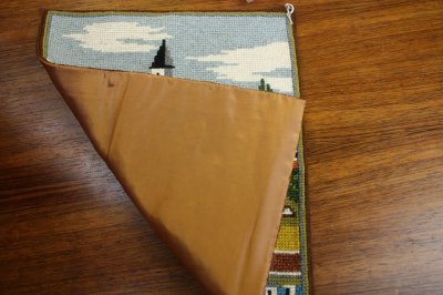 画像3: 北欧ツヴィスト刺繍タペストリー　北欧の風景