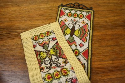 画像3: 北欧　ツヴィスト刺繍タペストリー/バタフライ