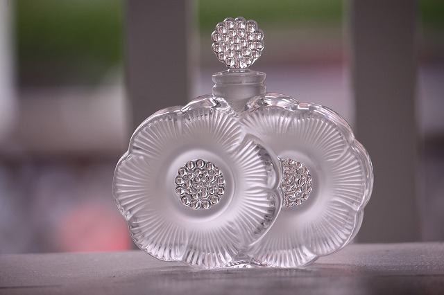 ルネ・ラリック Lalique ドゥ・フルール ふたつの花 香水瓶 #1-